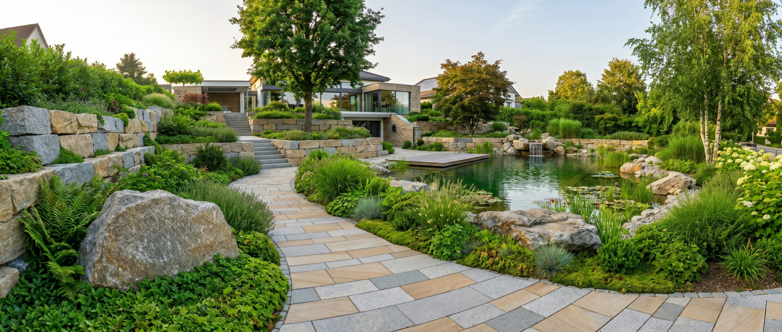 Landschaftsbau Projekte von Sidar Gartenservice GbR