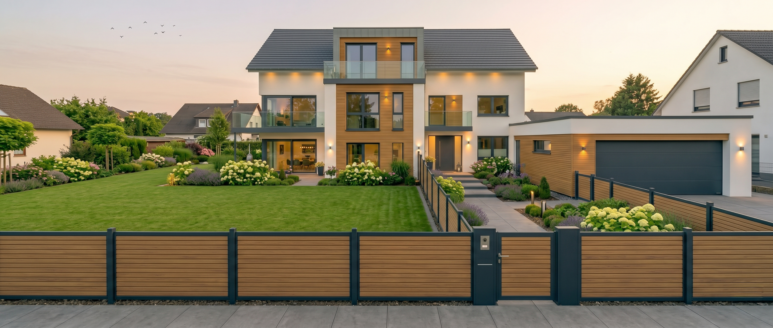 Professioneller Zaunbau durch Sidar Gartenservice GbR