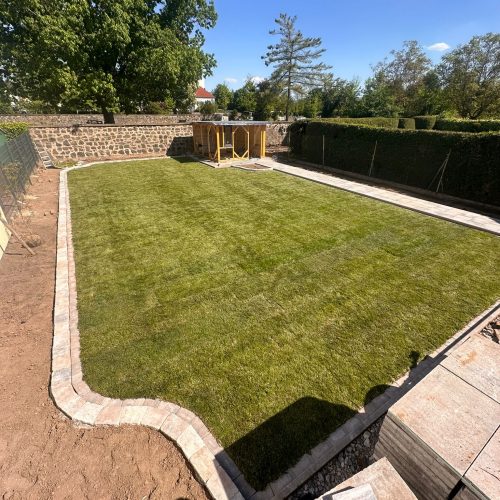 Rollrasenverlegung durch Sidar Gartenservice GbR