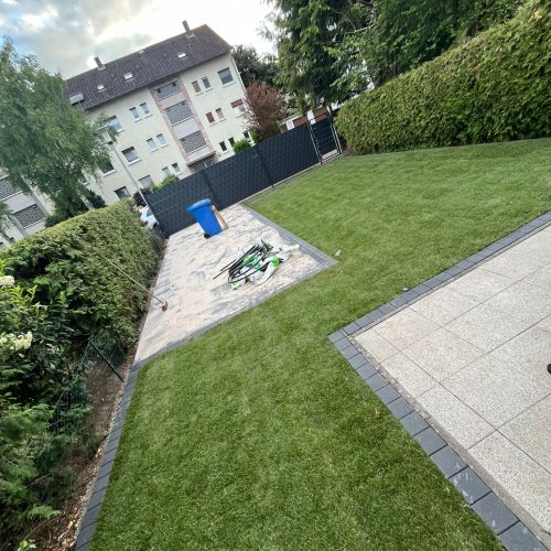 Rollrasenverlegung durch Sidar Gartenservice GbR